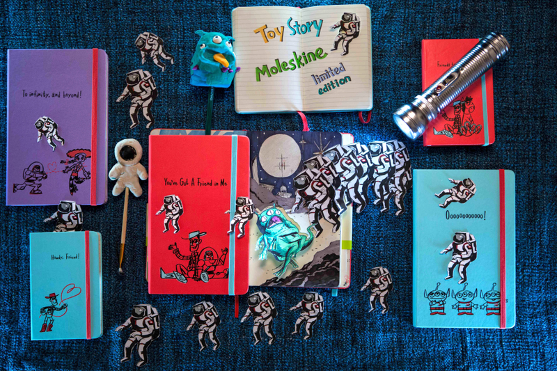 Illustration for article titled Toy Story Moleskines Are a Convincing Reason to Switch Back to Pen and Paper